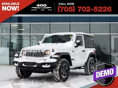 Welcome to 400 Chrysler Dodge Jeep Ram. The 2026 Jeep Wrangler Sport 2-Door is the ultimate expressi...