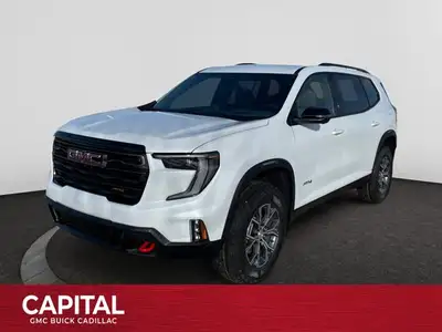 Welcome to Capital GMC! This 2026 GMC Acadia in Glacier White Tricoat is equipped with AWD and Gas 2...