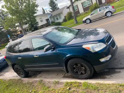 Selling my 8 seater traverse reliable suv 3.6 litre V6 ‘ 233000KM owned it for about 4 years in good...