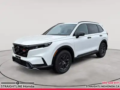 2026 Honda CR-V TrailSport Hybrid powertrain with 204 horsepower Standard All-Wheel Drive (AWD) 18-i...