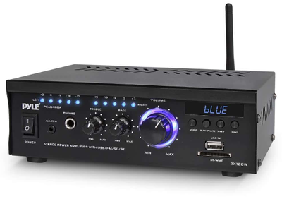 Audio Speaker Power Amplifier System – 2×120 Watt Digital Amp, View more