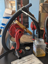 Engine & Hydraulic Oil w/ Rotary Drum Pumps