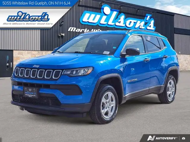 2022 Jeep Compass Sport 4x4 | Heated Seats | Reverse Cam