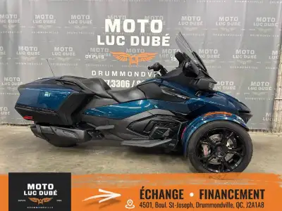 2020 Can-Am Spyder RT Can-Am Spyder RT 2020 SEULEMENT 28 316 KM TRANSMISSION SEMI AUTOMATIQUE SE6 RA...
