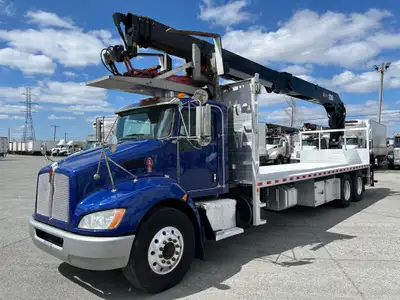 Appelez // Call Guillaume 514-404-6940 Camion Grue // Boom truck Kenworth 370 2018 Essieux 20,000 lb...
