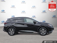 New Price! Odometer is 29511 kilometers below market average! Black 2024 Nissan Murano SV AWD CVT wi... (image 4)