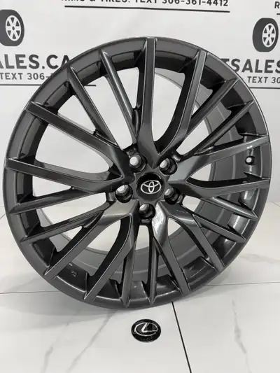 Set of four NEW 20 inch aftermarket rims FITS Toyota and Lexus -- TOYOTA OR LEXUS CAPS Included - FR...