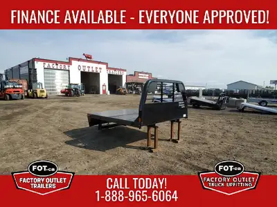 Welcome to Factory Outlet Trailers! NEW 8ft 6in x 84in RD Steel Flat Deck by CM Truck Beds - 8ft 6in...