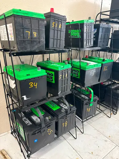 Batteries Batteries Batteries 905 544 5511 Hamilton Auto Wreckers 83 Cannon St East Hamilton Used Ba...
