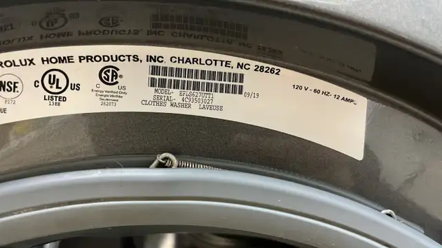 Electrolux Stackable 27” Washer Fully Tested  30-Day Warranty in Washers & Dryers in Kitchener / Waterloo - Image 8