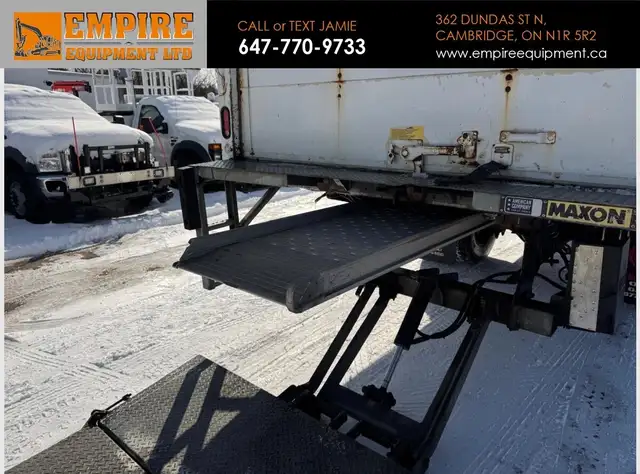 2021 Hino L6 24FT STRAIGHT TRUCK**HINO ENGINE**G LICENSE**LIFTGA in Heavy Trucks in Cambridge - Image 12