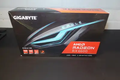 AMD RX 6600 8GB – Excellent Condition – Boxed - $125, View more
