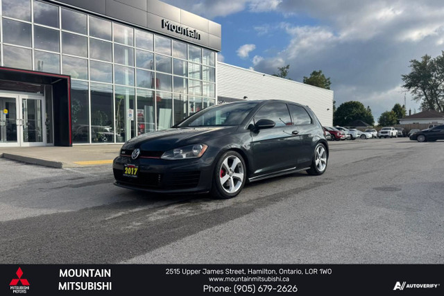 2017 Volkswagen Golf GTI 3-Door - Heated Seats - $99.72 /Wk in Cars & Trucks in Hamilton