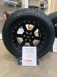 17" Ford F-150 Wheels with 265/70R17 All Weather Tires