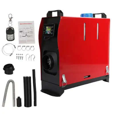 New 8KW Diesel Air Heater 12V with LCD & Remote Compact All-in-One Parking Heater for Cars, Trucks,...
