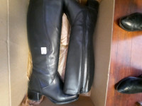 New : Ladies Leather
          Knee high Boots