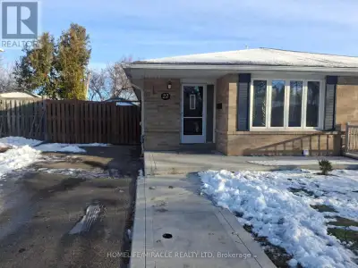 Don't Miss This Beautiful Fully Renovated Semi-Detached Bungalow On Mature & Private Lot Offers 3 Ge...