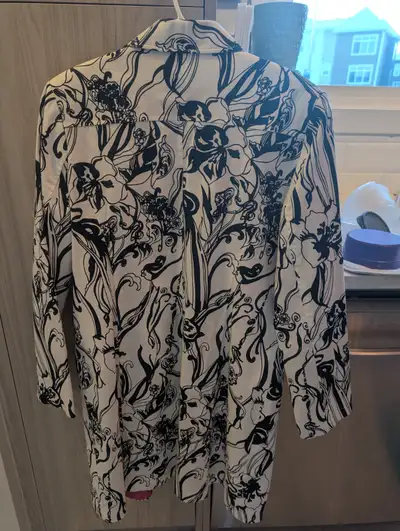Black and white "Jessica" brand dress jacket, View more