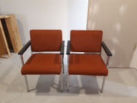 Retro Accent Chairs (sold as a pair)