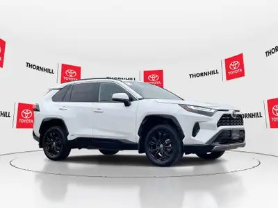 Thornhill Toyota Proudly Presents This White 2025 Toyota RAV4 Hybrid with SE AWD Package, Featuring:...