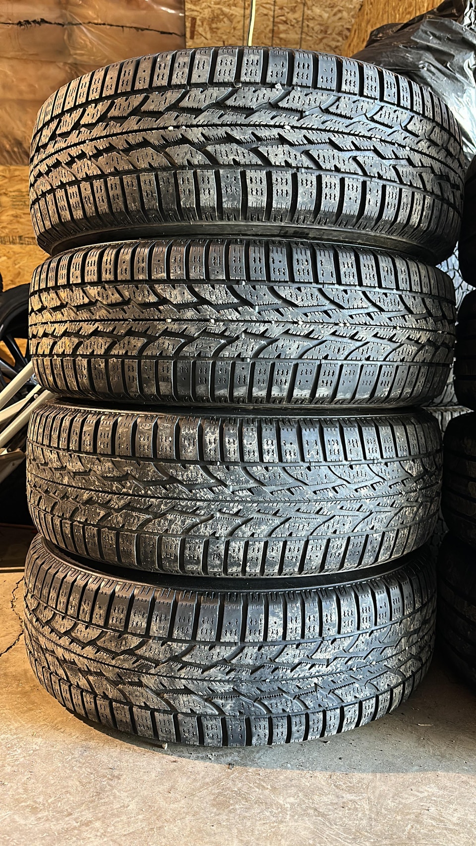 235/65/17 Firestone WinterForce Tires And 5X120 Steel Rims $250 | Tires ...