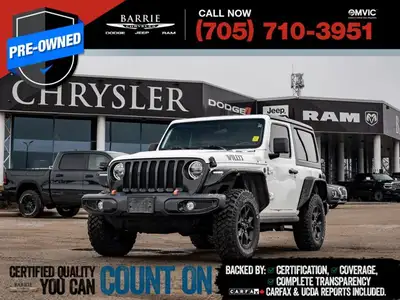 Welcome to Barrie Dodge Chrysler Jeep. CARFAX Canada No Reported Accidents CARFAX Canada One Owner T...