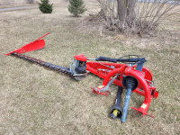 Sickle bar mower - 7 ft working width - 3 point hitch - like new