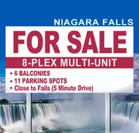 » Niagara 8 Plex Close to the Falls