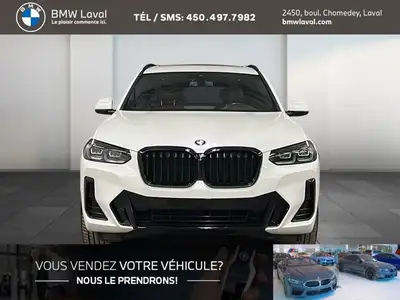 ===== 2024 BMW X3 xDrive30i | Édition M Sport | Gr. M Sport | ===== ===== * Édition M Sport * Groupe...