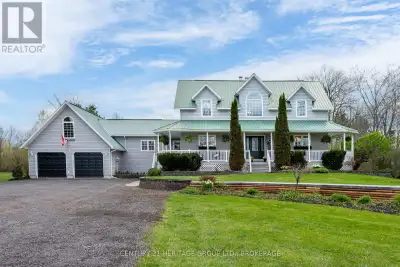 Tucked away on just under two acres of beautifully manicured grounds, this exceptional country prope...
