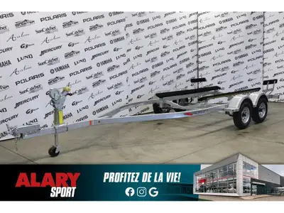 Welcome to Alary Sport Ontario Remeq REMEQ REMORQUE POUR BATEAU AB-4000G TANDEM AVEC GUIDES 2025 Cet...