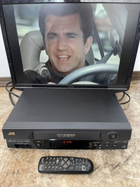 JVC HR-A592U    VHS    VCR Video Cassette Recorder with remote