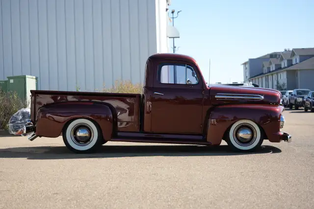 1951 Ford F1 2 DOOR STEP SIDE in Classic Cars in Red Deer - Image 5