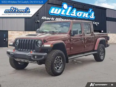 Come see this certified 2021 Jeep Gladiator Mojave 4X4 | Leather | Tow Pkg | Heated Wheel + Seats |...