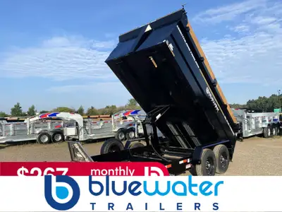 SALE!! REGULAR $13,715 NOW ONLY $12,825!! Bluewater Southland Trailers Tandem Axle Highside Dump Tra...