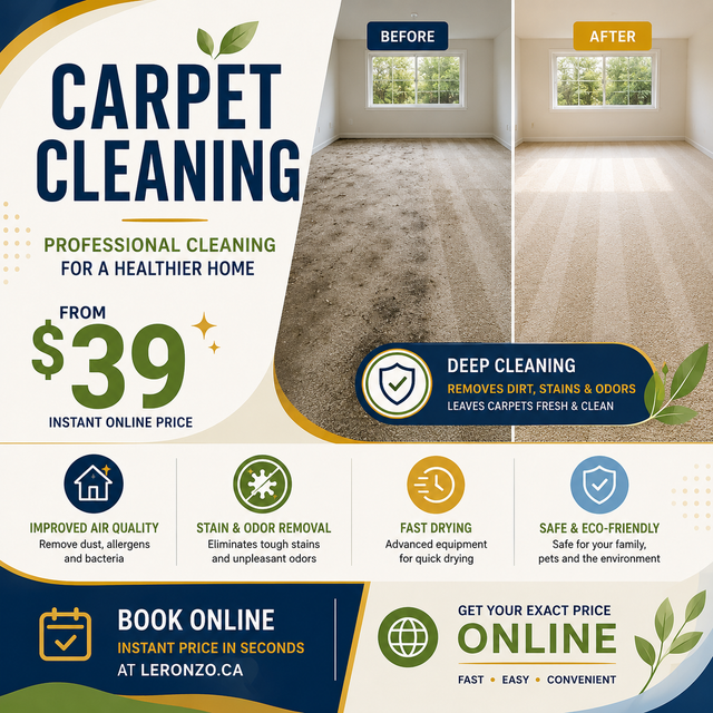 Carpet Cleaning from $39 | Instant Online Price