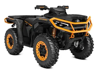 2025 Can-Am Outlander XT-P 1000R Mineral Grey Orange Crush Introducing the 2025 Can-Am Outlander 100...