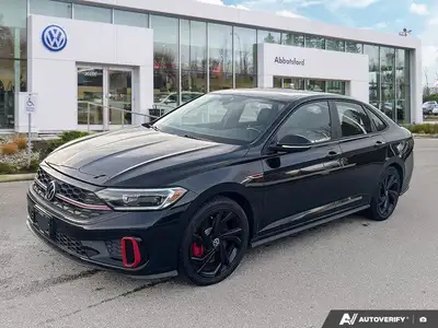 This Volkswagen Jetta GLI boasts a Intercooled Turbo Premium Unleaded I-4 2.0 L/121 engine powering...