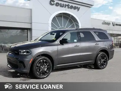 Command the road in this stunning 2025 Dodge Durango GT, presented in an elegant Vapour Grey exterio...