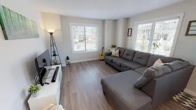 These end units are larger and have additonal windows for extra light! superior finishes such as gra...