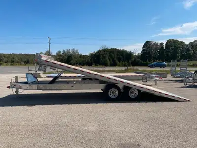 $17195.00 + Hst Condition New Year 2026 Make Triumph Trailers Model GPTD3 Size 102”x24ft Deckover Bo...
