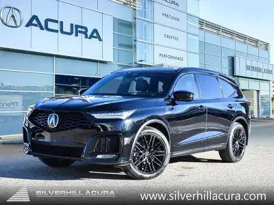 2025 MDX Platinum Elite A-Spec features SH-AWD, 20 Berlina Black alloy wheels, signature A-Spec spor...