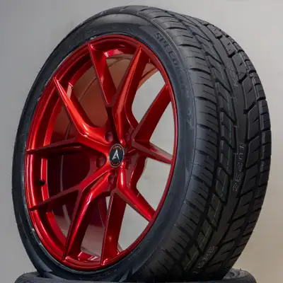 NEW 22 inch Armed SNIPER CANDY RED Wheels – ONLY $890/Set!, View more