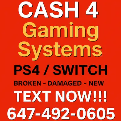 Sell PS4, Nintendo Switch, Pre-owned console, second-hand, used console Sony PlayStation Nintendo Sw...