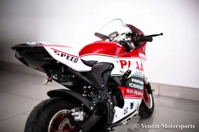 90CC SUPER POCKET BIKE | 4 STROKE | ELECTRIC START | LED LIGHTS in Scooters & Pocket Bikes in Québec City - Image 12