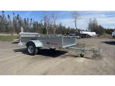 ESSIEU 3500LBSCAPACITÉ 2000LBSPANNEAU OUVRANT AVANTRAMPLE PLIANTELONGUEUR 99''LARGEUR 56''. Informat...