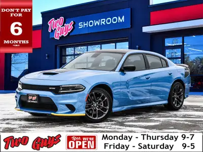 2023 Dodge Charger R/T B5 Blue Pearlcoat *GREAT GOODYEAR TIRES ON 20 ALLOYS*, *HEATED + COOLED ALCAN...