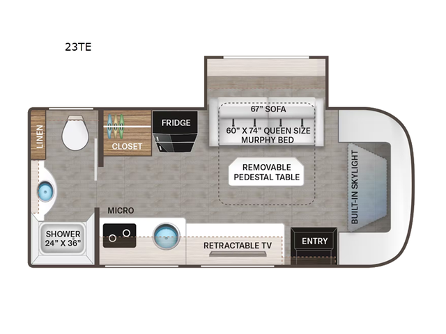 2024 Thor Motor Coach Gemini AWD 23TE in RVs & Motorhomes in Bedford - Image 3