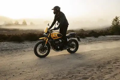 2026 SCRAMBLER 400 XC VANILLA WHITE MSRP $8195 2026 SCRAMBLER 400 XC RACING YELLOW MSRP $8320 2026 S...