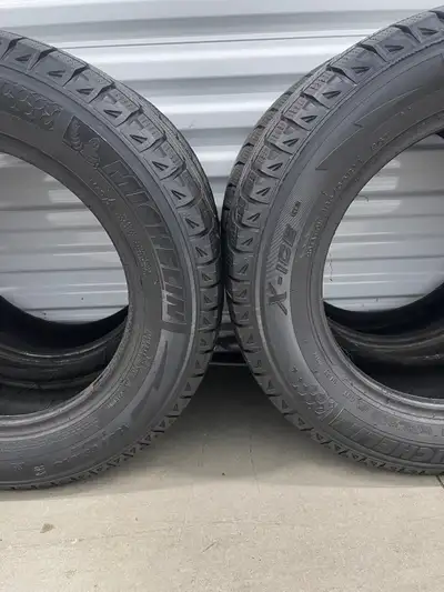 Set4: 185/65R14 86T Michelin X-Ice XI2. FIRM $80: Four Used Winter Tires. FIRM Tires Tread Depth: 6....